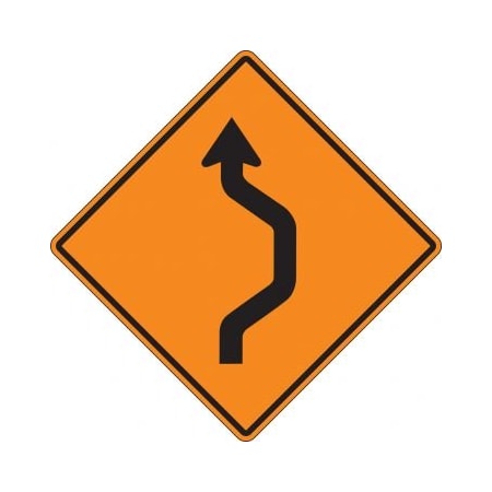 RIGID CONSTRUCT ION SIGN DOUBLE REVERSE FRK481DP